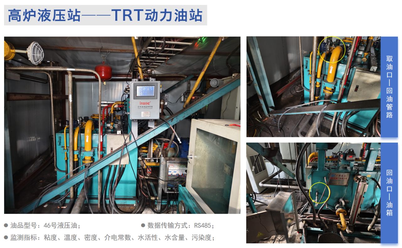 冶鋼 | 高爐液壓站油質(zhì)在線監(jiān)測與故障診斷部署應(yīng)用,助推鋼廠智能運維升級圖7